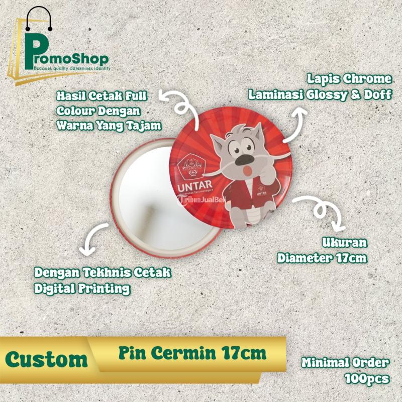 Percetakan Pin Custom Termurah - Surabaya