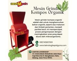 Mesin Grinder Kompos Organik Graha Mesin - Malang 