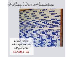 Pengerjaan Rolling Door Aluminium Merk Alexindo - Banjarbaru 
