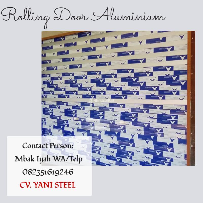 Pengerjaan Rolling Door Aluminium Merk Alexindo - Banjarbaru 