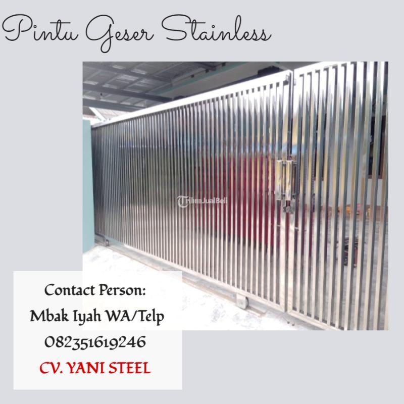 Pembuatan Pintu Pagar Stainless - Banjarbaru 