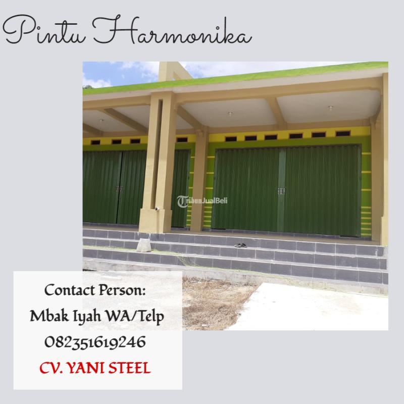 Pembuatan Pintu Besi Harmonika Yani Steel - Banjarbaru