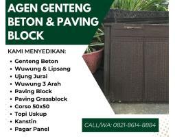 Genteng Beton Flat Minimalis Kuat dan Tahan Lama - Malang