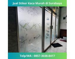 Stiker Kaca Buram Sandblast, Oneway Kaca Film, Cutting Sticker - Surabaya