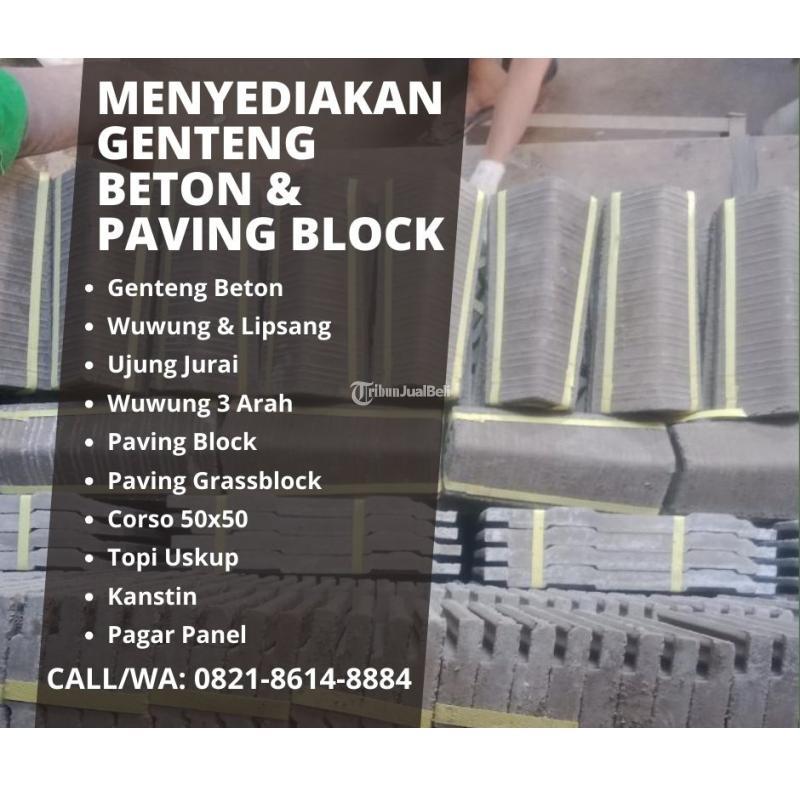 Genteng Beton Garis Perlindungan dan Estetika - Malang