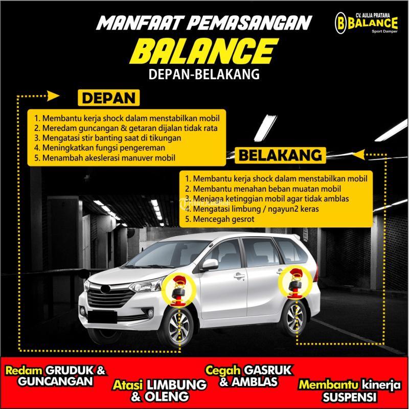 Alat Praktis Mengatasi Limbung dan Gruduk mobil dengan Balance Peredam Guncangan - Jambi