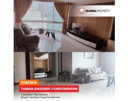 Disewakan Apartemen Taman Anggrek Condominium, Fully Furnished, 2 Bedroom, Low Floor - Jakarta Barat