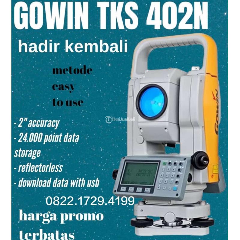 Total Station Gowin TKS-402N Reflectorless Complite Set - Jakarta Barat 