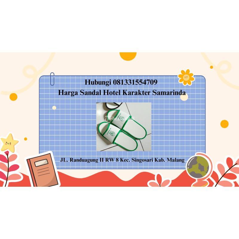 Supplier Sandal Hotel Tebal Murah - Samarinda