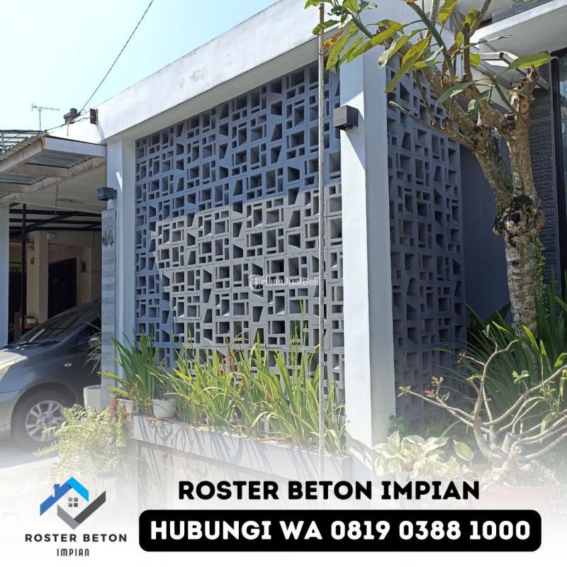 Loster Roster Beton Ukuran 20x20 Cm Terbaik Di Tumpang - Malang