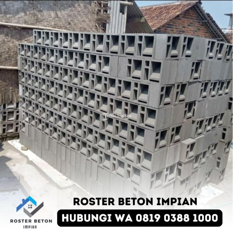 Roster Beton Atas Pintu Lubang Angin Harga Termurah - Batu 