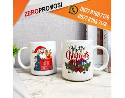 Hadiah Gelas Natal Murah Kado Mug Natal - Tangerang