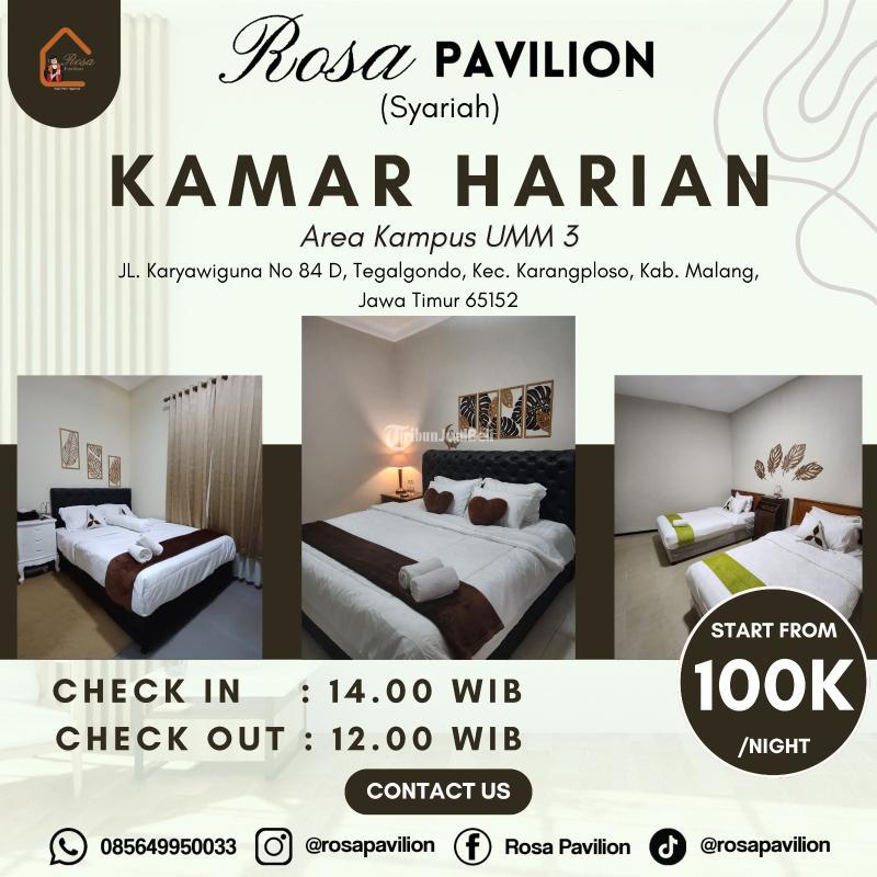 Disewakan Kamar Harian Blok UMM 3 - Malang