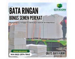 Bata Ringan Citicon, Bonus Perekat - Kendal