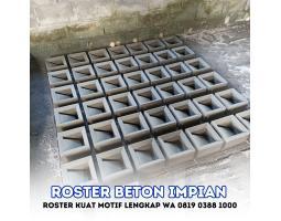 Roster Loster Beton Lubang Angin Anti Tampias di Kutorejo - Mojokerto