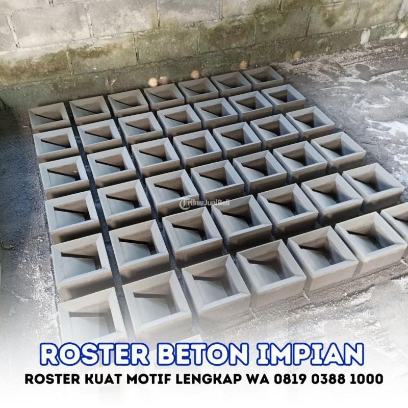 Roster Loster Beton Lubang Angin Anti Tampias di Kutorejo - Mojokerto