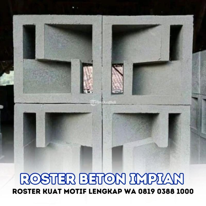 Produsen Roster Loster Beton Minimalis Anti Tampias Terbaik di Trawas - Mojokerto