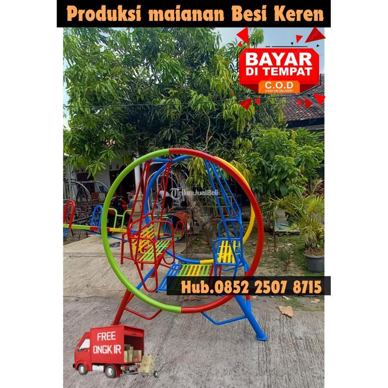 Disini Saja Ayunan Besi Gapura Custom Dan Gelas Putar Anak - Badung