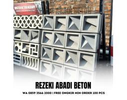 Roster Beton 20x20 Anti Tampias Air Hujan - Bojonegoro 