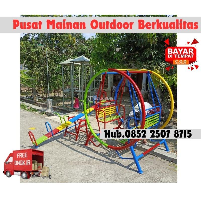 Ayunan Besi Minimalis Dan Jungkat-jungkit Anak - Gianyar