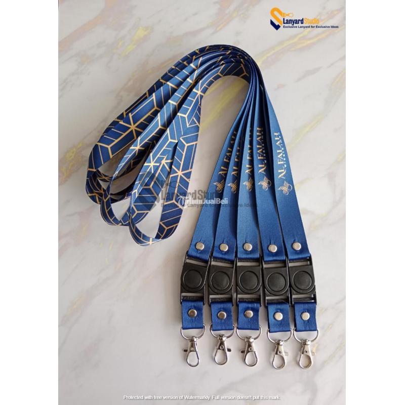 Pabrik Cetak Tali ID Card Lanyard Custom Termurah di Lanyard Studio - Surabaya