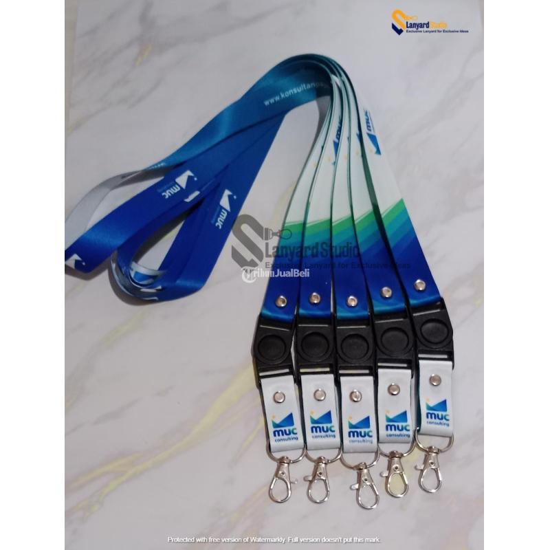 Pabrik Cetak Tali ID Card Lanyard Custom Termurah di Lanyard Studio di ...