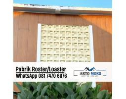 Roster Beton Minimalis  Loster Ventilasi Model Terbaru - Pekalongan