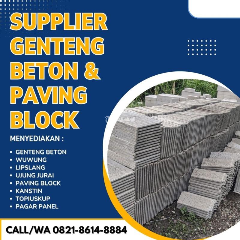 Genteng Beton Flat Ideal untuk Rumah Kuat dan Tahan Cuaca - Malang