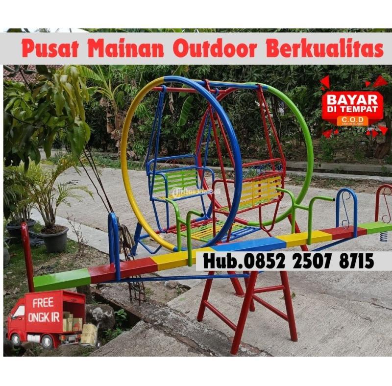 Ayunan Besi Taman Dan Perosotan Anak - Jembrana