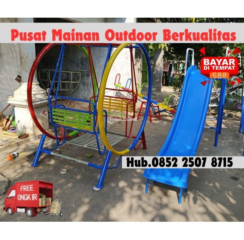 Ayunan Besi Taman Dan Perosotan Anak - Jembrana