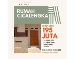 Dijual Rumah Perumahan Murah SHM 2KT 1KM di Cicalengka Dekat RSUD Cicalengka - Bandung