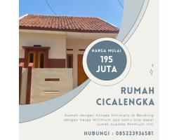 Dijual Rumah Perumahan Murah SHM 2KT 1KM Di Cicalengka Dekat Pusat Perbelanjaan - Bandung