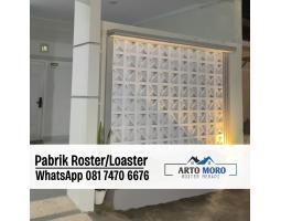 Loster Beton Ventilasi Anti Tampias Model Modern di Brangsong - Kendal