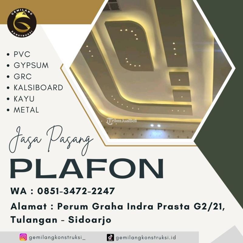 Jasa Plafon Anyaman Bambu - Surabaya