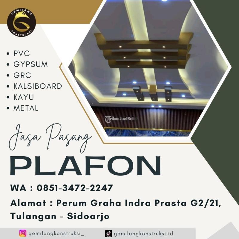 Jasa Pasang Plafon Aluminium - Surabaya
