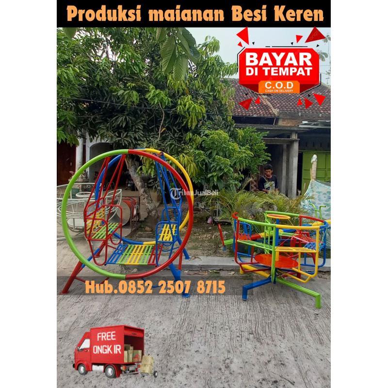 Terpecaya Ayunan Besi Bulat Dan Mainan Outdoor Untuk Tk - Tabanan