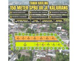  Dijual Tanah Kavling 150 Meter Jalan Kaliurang KM 13,5 SPBU UII - Sleman 