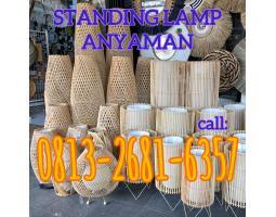 Harga Ecer Sisa Ekspor Standing Lamp Anyaman - Bantul