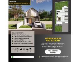 Jual Rumah Impian Tipe 36 Suasana Desa Lokasi Pinggir Kota Jogja di Kasihan - Bantul 