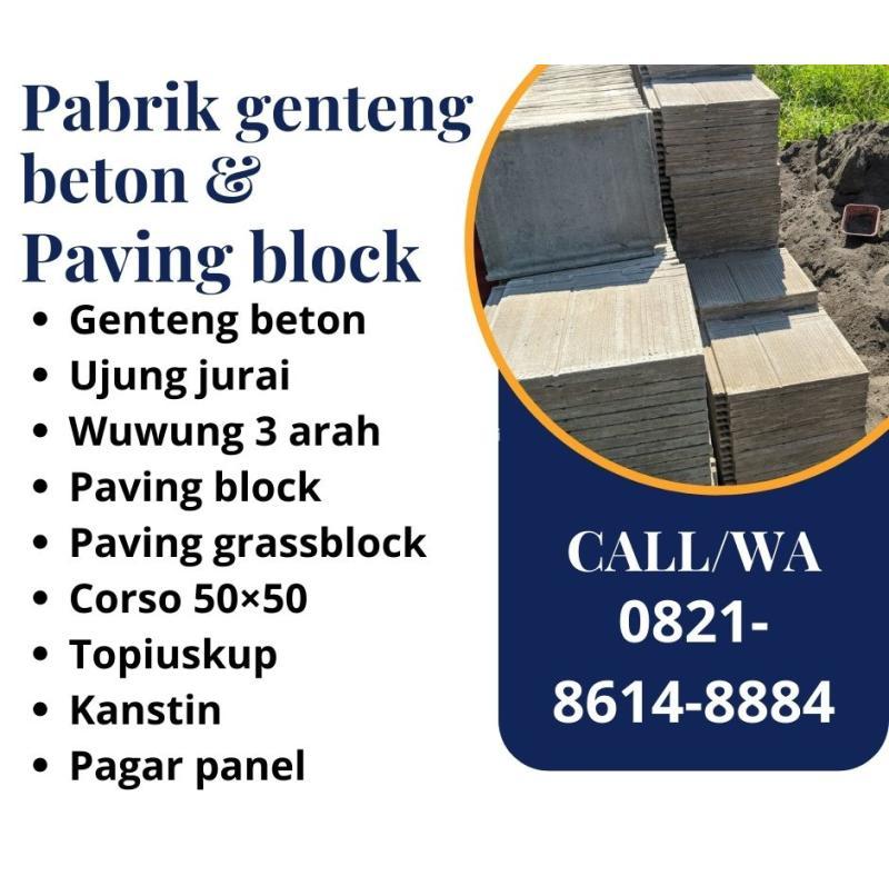 Taman Indah dan Nyaman dengan Paving Rumput Berkualitas - Malang 