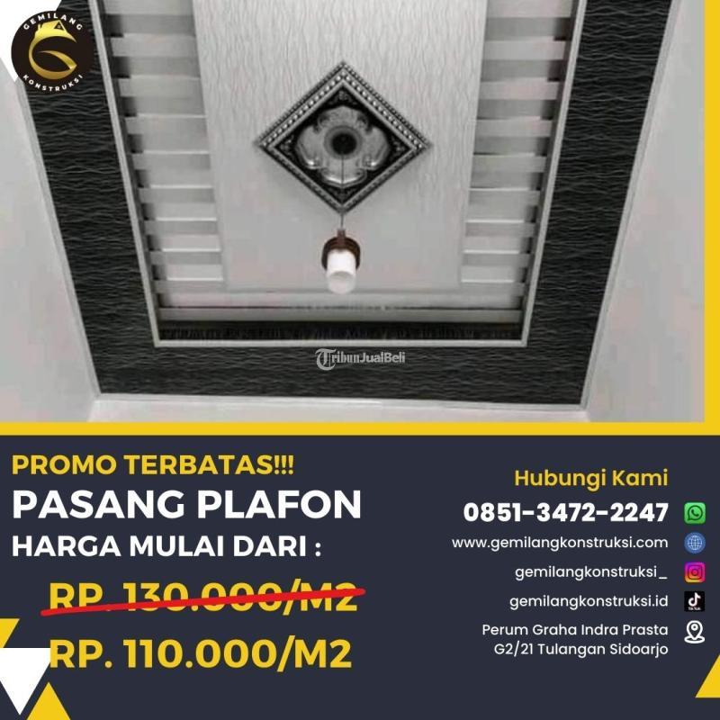 Jasa Plafon Anyaman Bambu - Surabaya 