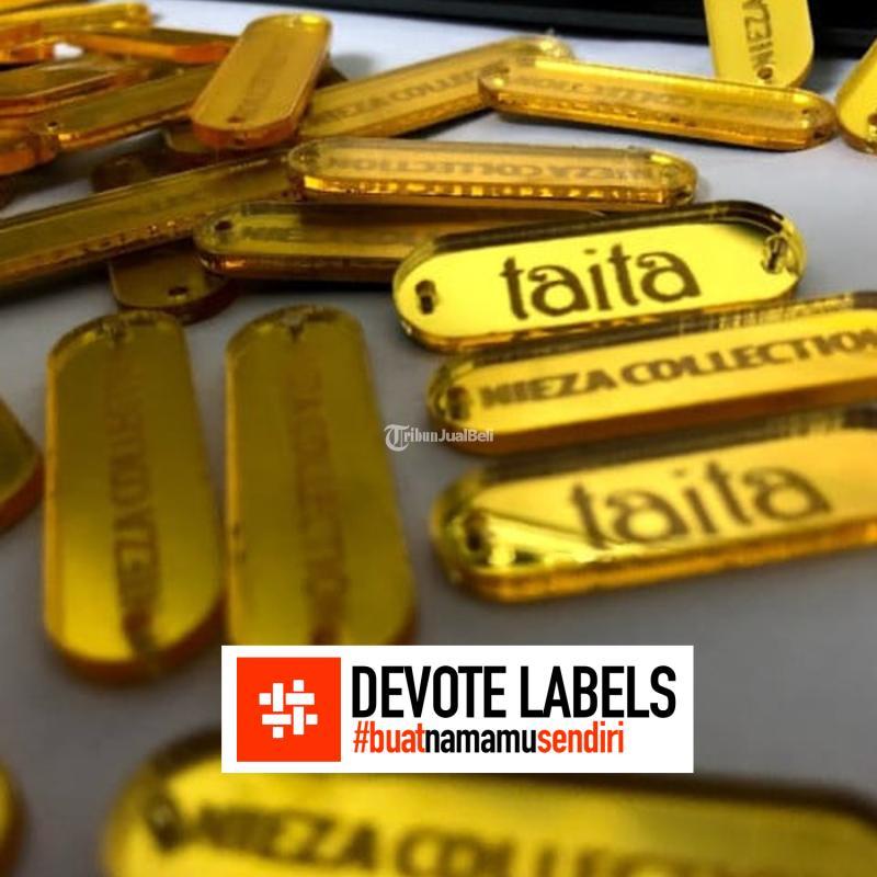 Cetak Label Pakaian Akrilik - Kotawaringin Barat