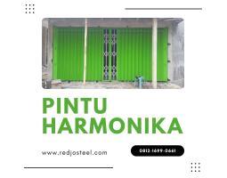 Jasa Pintu Harmonika di Redjo Steel - Malaka 