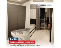 Dijual Apartemen Second 26 m2 di Taman Anggrek Residences Fully Furnished, Studio 1 Bedroom, High Floor - Jakarta Barat