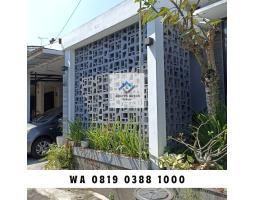 Motif Roster Beton Lubang Angin Anti Tampias Harga Pabrik di Kenjeran - Surabaya