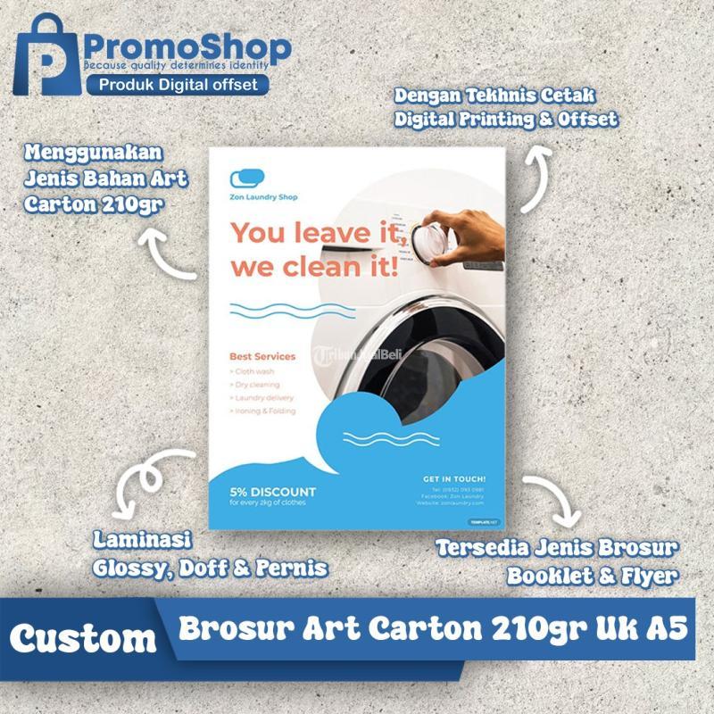 Cetak Pamflet Custom Percetakan Brosur Murah Terdekat - Surabaya