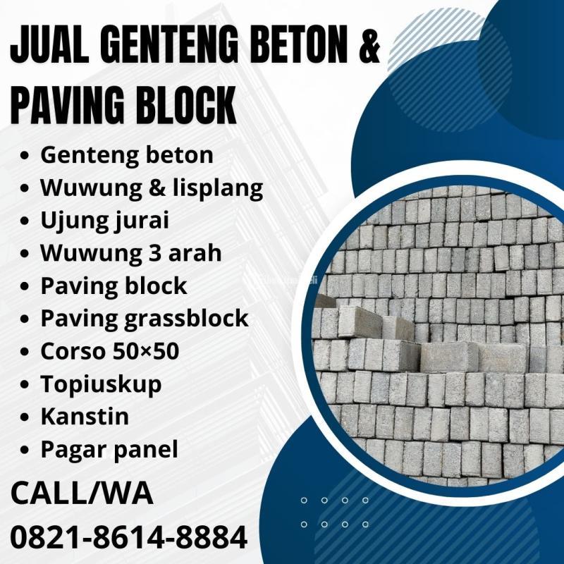Keanggunan Taman dengan Paving Block Hitam - Malang