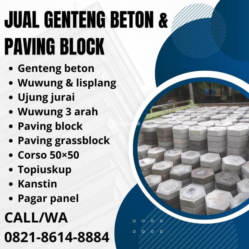 Keanggunan Taman dengan Paving Block Hitam - Malang