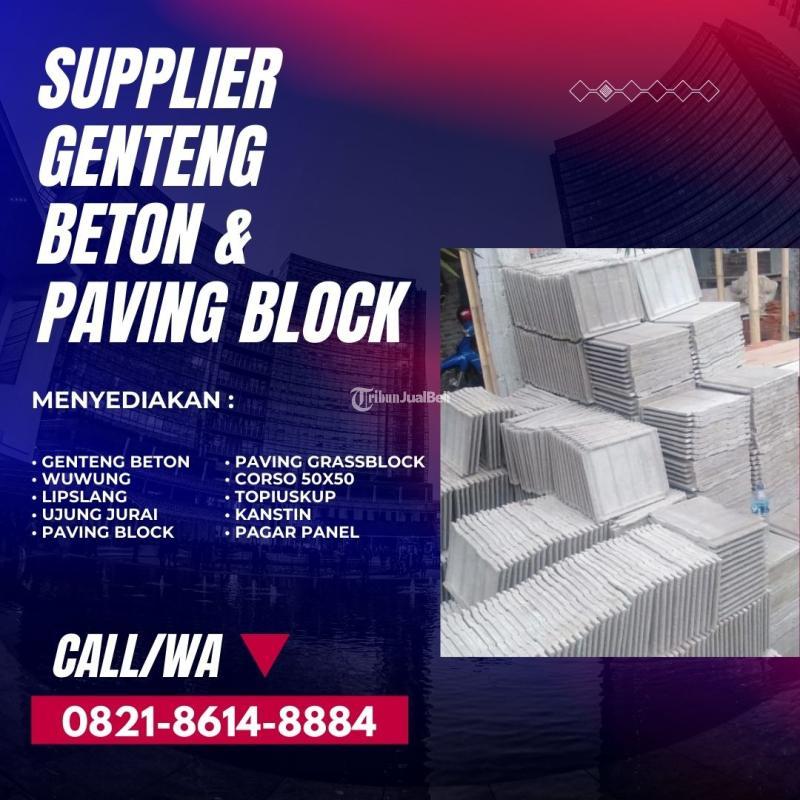 Genteng Cor Flat Atap Tahan Lama dengan Desain Elegan - Malang
