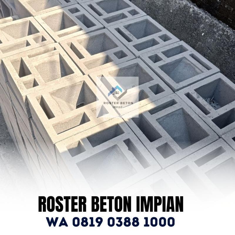 Produsen Roster Loster Beton Minimalis Modern di Mulyorejo - Surabaya